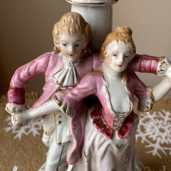 VTG Colonial Couple Lamps - Picture 2 of 5